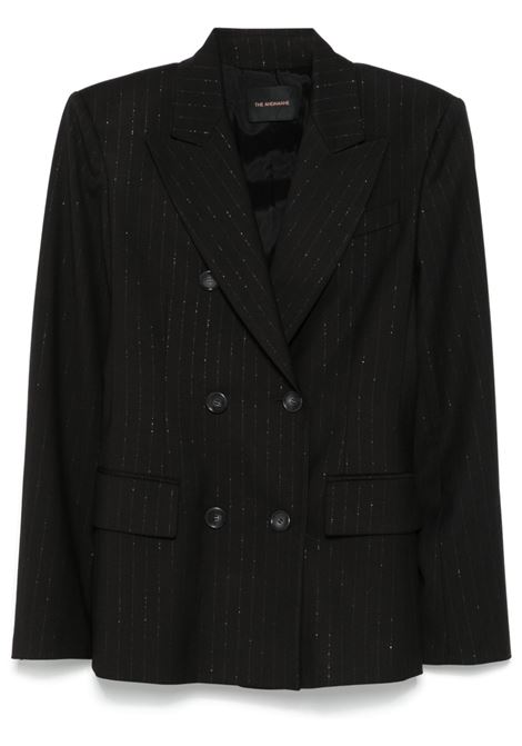 Black pinstripe blazer The Andaman - women THE ANDAMANE | Blazers | TM163031BTNP244BLK